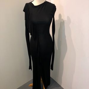 Jean Paul Gaultier Femme Black Semi-Sheer Dress 4